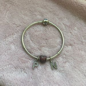 Pandora Moments Chain Bracelet Sterling Silver